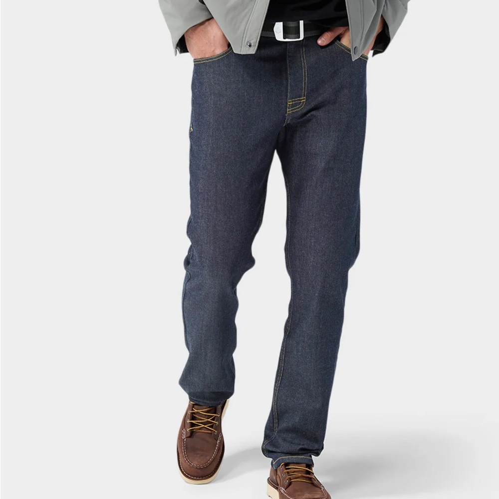 New STIO RIVET STRAIGHT LEG Dark Wash JEANS MENS 32/30
